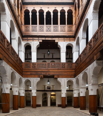 Inner Courtyard Nejarine Museum