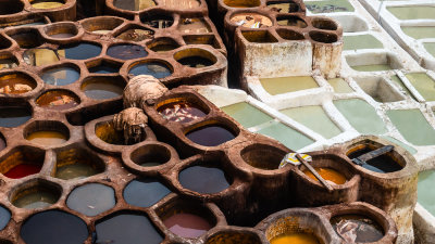 Chouara Tannery - Fes, Morocco