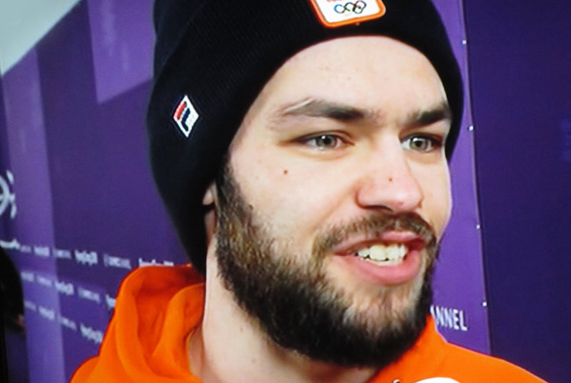 Sjinkie Knegt. SILVER. 1500m Short track