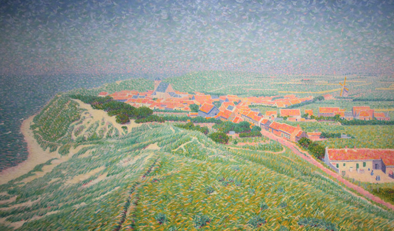 Ferdinand Hart Nibbrig. View on Zoutelande. 1900.