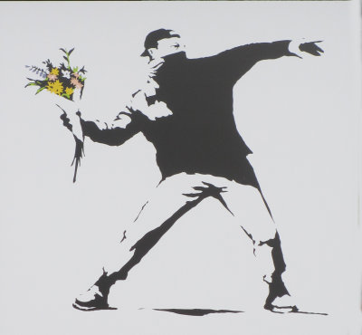Love is in the air. (Flower Thrower). 2006
