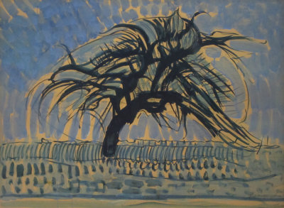 The blue tree. - 1908-1909-