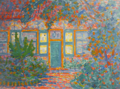 House in sunlight. -1909-