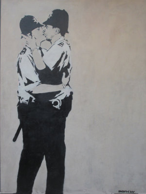 Kissing Coppers. 2005