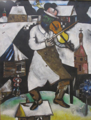Chagall. The Fiddler -1912-