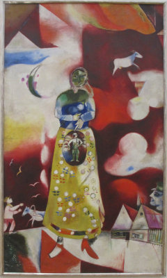 Chagall.  Pregnant woman/Maternity -1913-