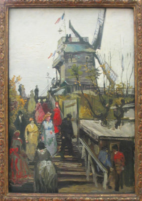 Vincent van Gogh. Le Blute Fin Windmill. 1886.