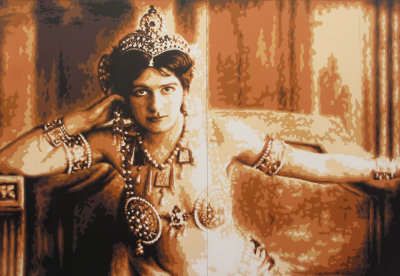 Mata Hari. Born in Leeuwarden 1876.