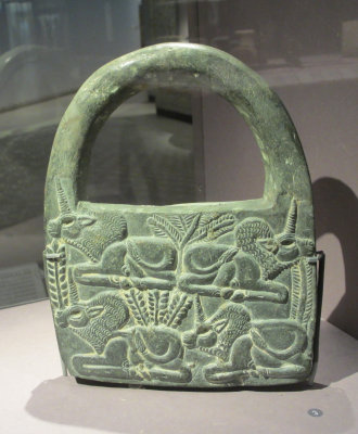 Soapstone weight. 2600-2400 BC