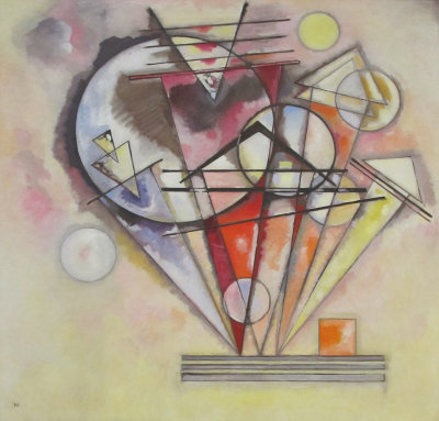 Vassily Kandinsky. Auf Spitzen. 1928.