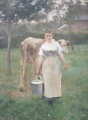 Manda Lamtrie. Farmer's wife. 1887.