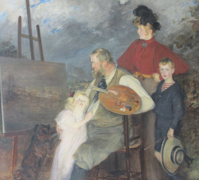 Jacques-Emile Blanche. La famille Thaulow. 1895.