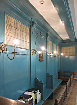 Interior Winter Synagogue