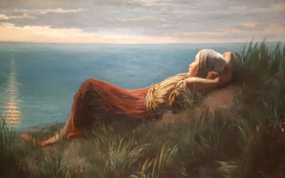 Jozef Israëls. Dreaming (Dolce far niente).