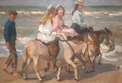 Isaac Israels. Donkeyride.