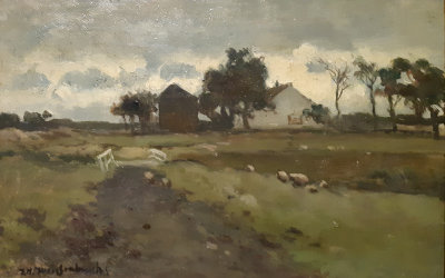 J.H.Weissenbruch. Landscape at Dekkersduin.