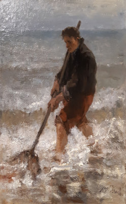 Jozef Israels. Shrimper.