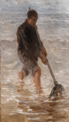 Jozef Israels. Shrimper.