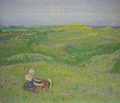 Jan Toorop. In the dunes near Domburg.1903.