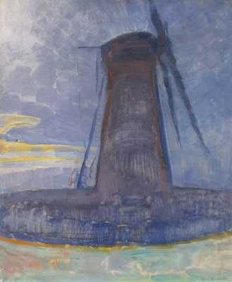 Piet Mondriaan. Mill at Domburg. 1908.
