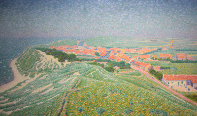 Ferdinand Hart Nibbrig. View on Zoutelande. 1900.