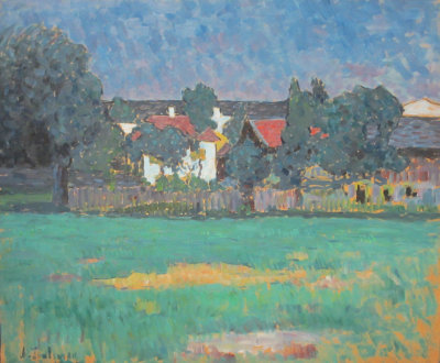 Landscape near Wasserburg. 1907.