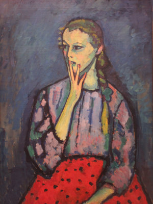 Portrait of a girl. 1909.