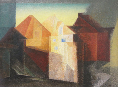 Lyonel Feininger. Lneburg. 1924.