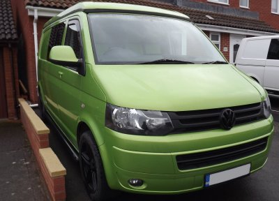 GREEN VW T6