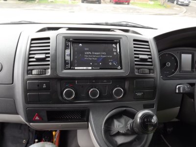 GREEN VW T6 RADIO UPGRADE