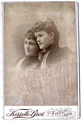 Myrtle & Claire (Clara) about 1888