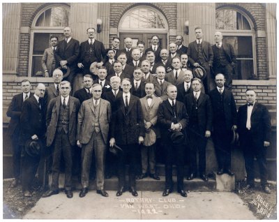 Rotary Club, Van Wert, Ohio 1922