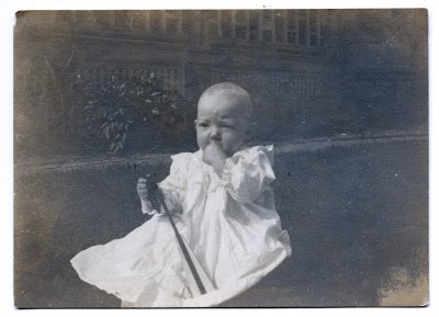 Dorothy as a baby