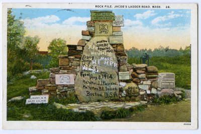 Rock Pile, Jacob's Ladder Road, Mass. 24