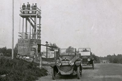The Tower on the Summit of Jacobs Ladder (Powell Photo) - detail
