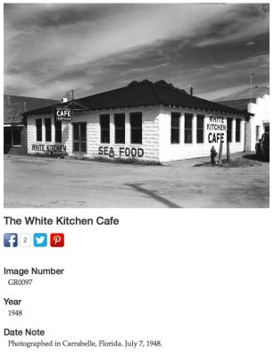 White Kitchen Carrabelle - Image from floridamemory.com