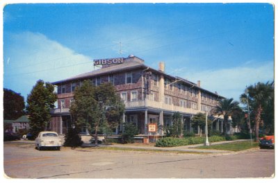 Gibson Hotel, Apalachicola, Fla. J.L. Riskamm, Owner