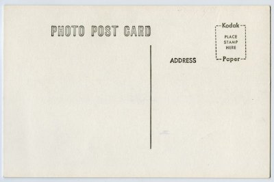 Baptist Church - Apalachicola, Fla. 2-B-84 reverse