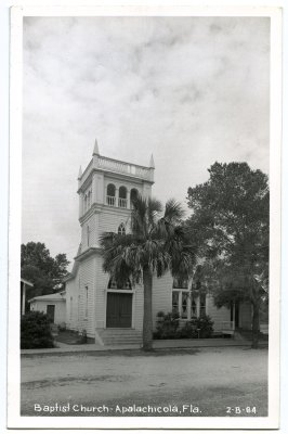 Baptist Church - Apalachicola, Fla. 2-B-84