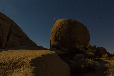 Boulders at Midnight