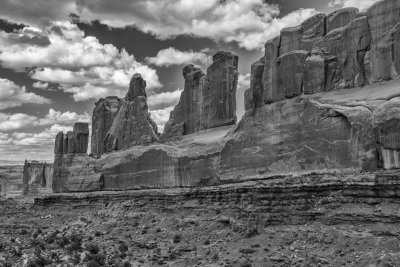 Park Avenue, Arches National Park, Utah