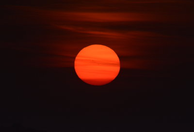O sole mio - the sun setting on saturday before eclipse day _DSC9063.JPG