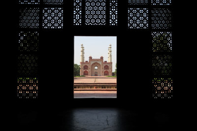 Agra Akbar's Mausoleum 1654