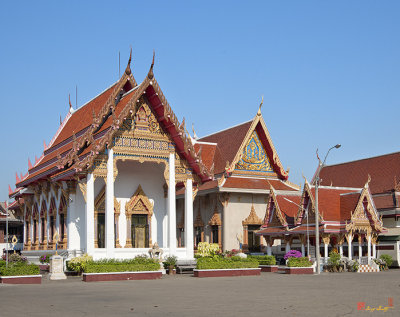 Wat Bangphratoonnok Phra Ubosot and Phra Wihan (DTHB0557)