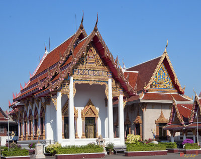 Wat Bangphratoonnok Phra Ubosot and Phra Wihan (DTHB0558)