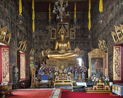 Wat Ratcha Orasaram Phra Ubosot Interior (DTHB0859)