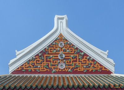 Wat Ratcha Orasaram Wihan Gable (DTHB1841)