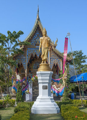 Wat Piyaram Phra Wihan Standing Buddha (DTHCM1226)