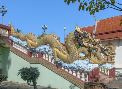 Wat Piyaram Wealth Luck Buddha Shrine Dragons (DTHCM1234)