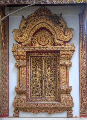 Wat Sikong Phra Ubosot Window (DTHCM1307)